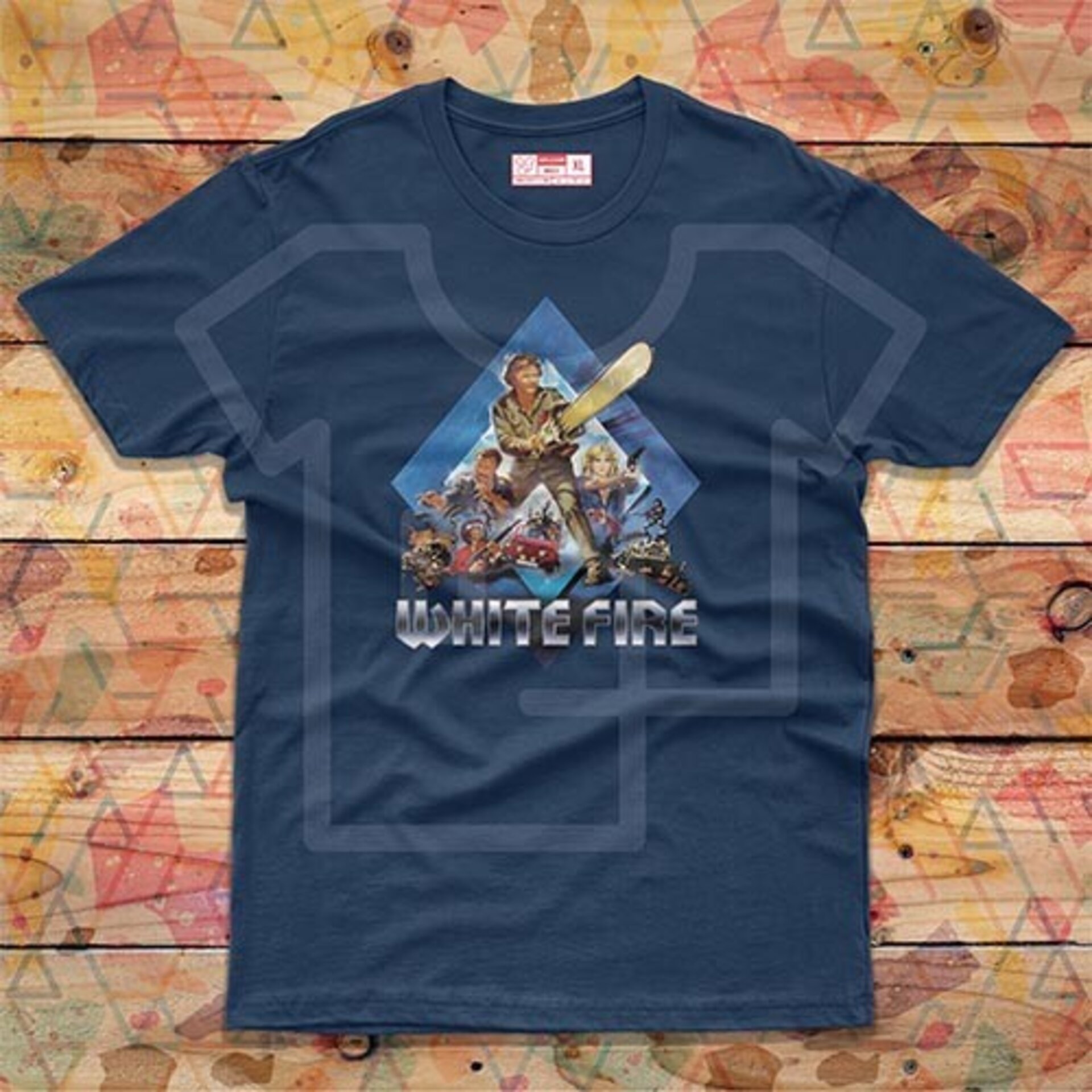 Camiseta White Fire - 1