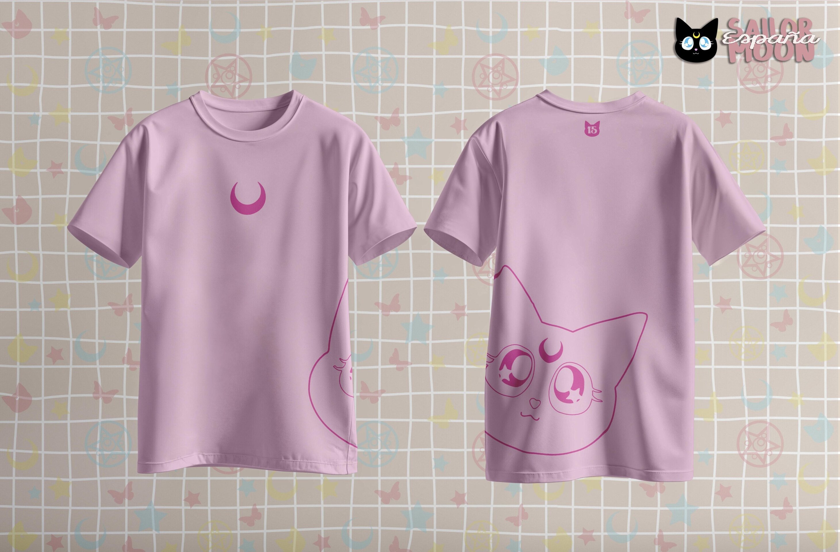 Pack Camiseta + Totebag - 15 aniversario Sailor Moon España - 2